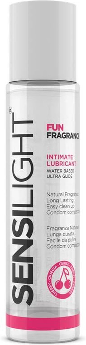 Goedkoopste SENSILIGHT - Fun Fragrance Water Base Lubricant Cherry 60 Ml