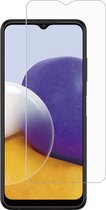 Screenprotector Samsung Galaxy A22 5G - Glasplaatje PLUS GRATIS Samsung A22 5G oplaadkabel geschikt voor de Samsung A22 5G