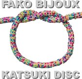 Fako Bijoux® - Katsuki Disc Kralen - Polymeer Kralen - Surf Kralen - Kleikralen - 6mm - 350 Stuks - Gestreept 2