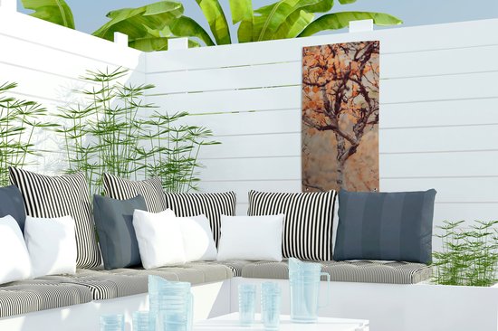 Affiche de jardin Automne - Branches - Feuilles - 30x60 cm