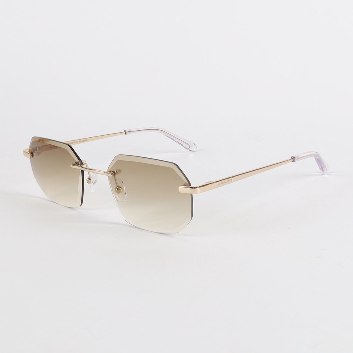 Lucien Fabrice - Diamond - Gold - Champagne - Zonnebril - Sunglasses - Eyewear - Unisex - Dames - Heren