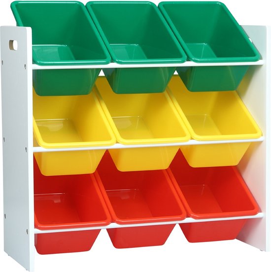 Gloed bedenken kassa Kamyra® Opbergbox voor Kinderen - Speelgoed Opbergkast - Kleurrijk  Opbergrek - Groen,... | bol.com