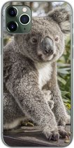 Coque iPhone 11 Pro Max - Koala - Bois - Plantes - Kids - Garçons - Meiden - Coque en Siliconen