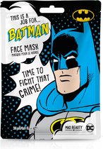 DC Batman Gezichtsmasker - Gezichtssheet Zwarte Thee - Gezichtsmasker met Batman uiterlijk