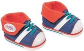 Baby Born gympjes, schoenen, sneakers, poppenschoenen, blauw/wit/oranje