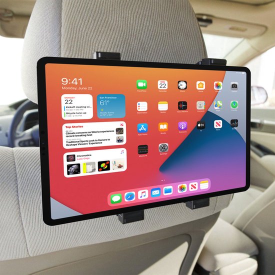 Appui-tête de voiture pour tablette - Support pour tablette iPad - Support  pour... | bol