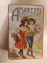 Amaretti Di Saronno - koek - geschenkblik - biscuits d'Italie