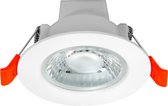 LEDVANCE Armatuur: voor plafond, SMART RECESS DOWNLIGHT TW AND RGB / 4 W, 220…240 V, stralingshoek: 36, Tunable White, 3000…6500 K, body materiaal: polyprophylene (pp)/polyamid, IP20