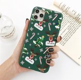 Kerstmis iPhone Hoesje - Groen - iPhone 11