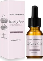 lashLiftingMaster Oil + GRATIS 3D SLAAPMASKER + Boosting Eyelash - wimper borstel - Wimper Serum met Vitamine C en E - Wonderolie - Natuurlijk sterke lange dikke wimper groei - Cas