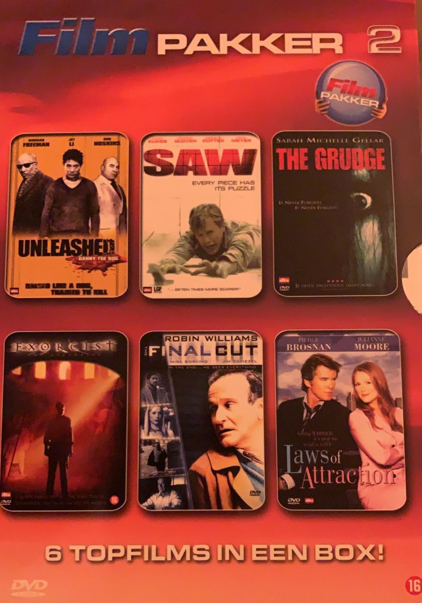 Filmpakker 2 - 6 topfilms in een box