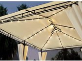 El Jardin - Partytent - 4x3 - Verlichting voor Paviljoen - Solar - LED - Perfecte Sfeermaker!