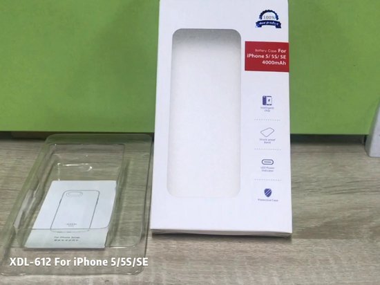 Voorzieningen Nauwkeurigheid hoop Smart Battery Case - Oplaadbaar Hoesje - Geschikt voor Apple iPhone SE2016/5/5s  -... | bol.com