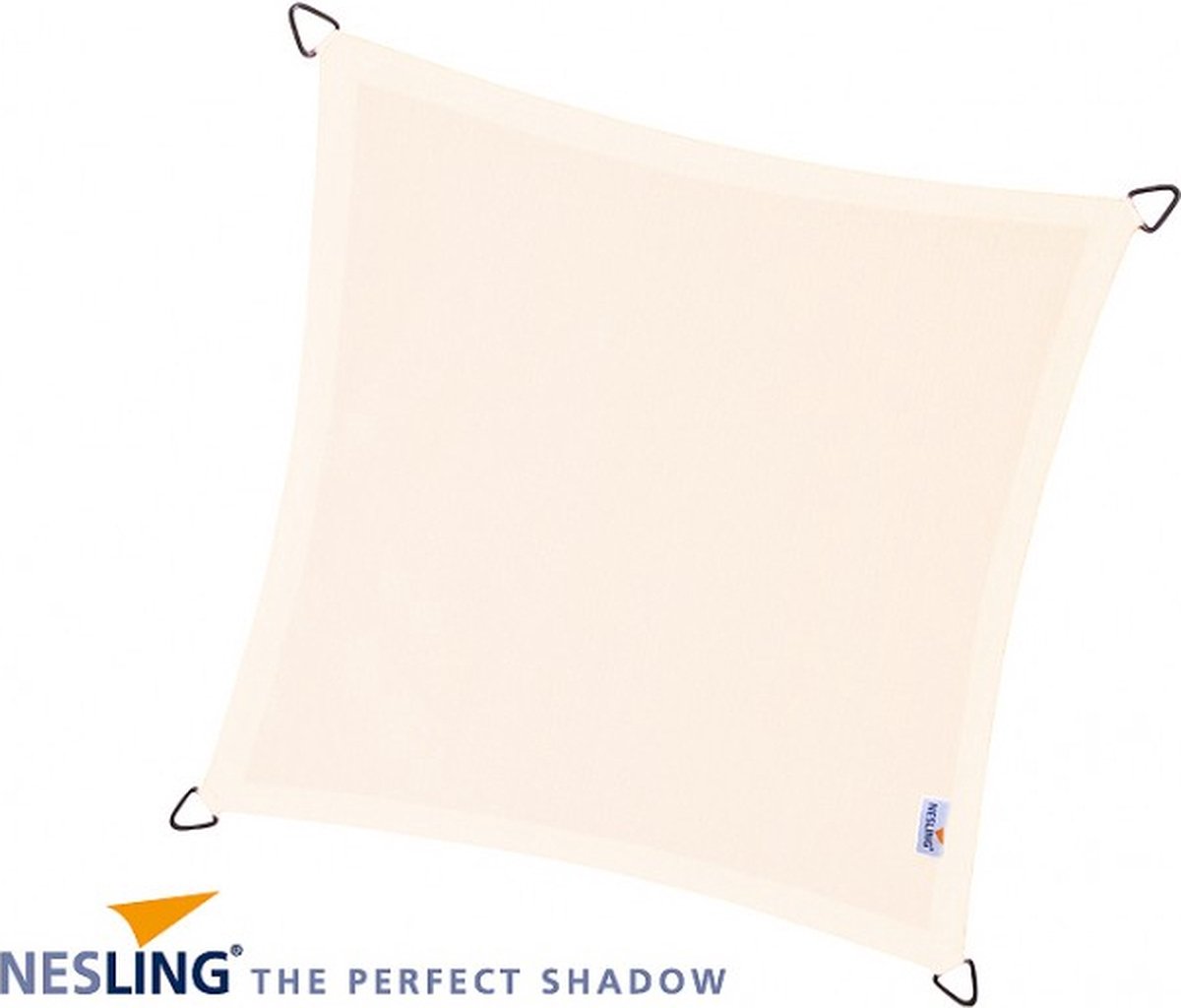 Nesling Dreamsail voile d'ombrage carré, 400x400cm, Crème