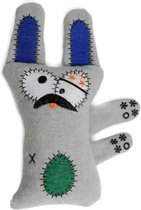 51 - Monster Felt - Grey - Medium - 14x4x24cm