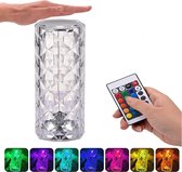 RGB Rose Led Sfeerlamp – Tafellamp – Woonkamer – Slaapkamer – Nachtlamp – Met Afstandsbediening