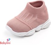 Babylini baby schoentjes Balans - roze - maat 20 - anti-slip - instappers