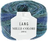 Lang Yarns Mille Colori 200 35 Blauw/groen