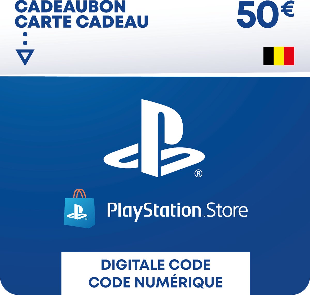 50€ PS Store +100P - Bidoo