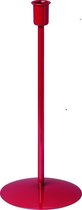 Kandelaar Rood - 30 cm - Kaarsenhouder metaal rood
