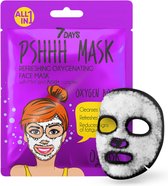 7 DAYS PSHHH Cleansing Oxygenating Face Mask met mint en acid+ complex