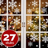 Dayshake Raamstickers Kerst - 27 Stickers - Sneeuwvlokken - Kerststickers - Kerstversiering - Herbruikbaar