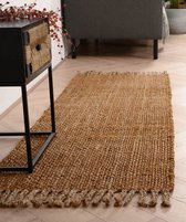 Jute loper Chunky - Boho & me - goud/naturel 70x200 cm