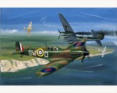 Thijs Postma - TP Aviation Art - Poster - Supermarine Spitfire Battle of Britain - 40x50cm