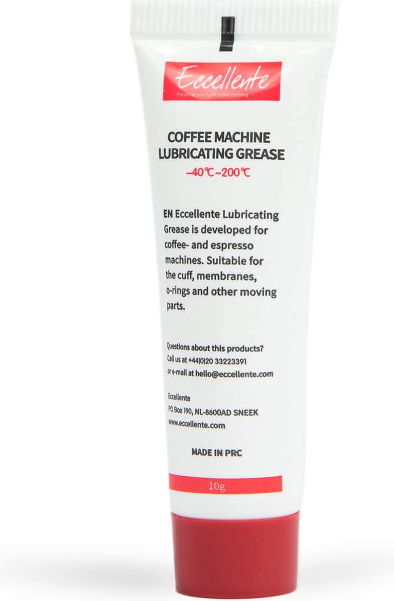 ECCELLENTE siliconenvet voor espressomachine - 10 gram - koffiemachine smeermiddel