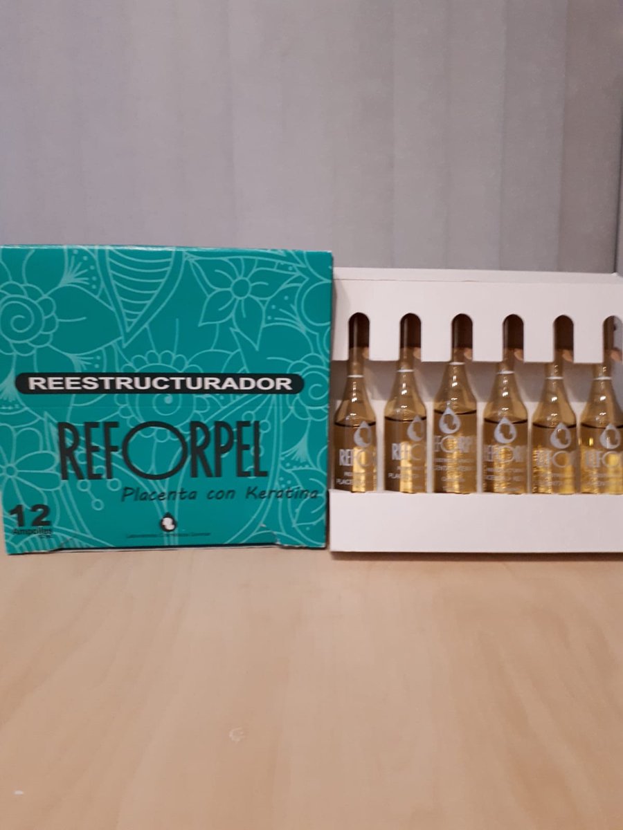 Reforpel - Restructuring Placenta with Keratin - 12ml - 12 pieces
