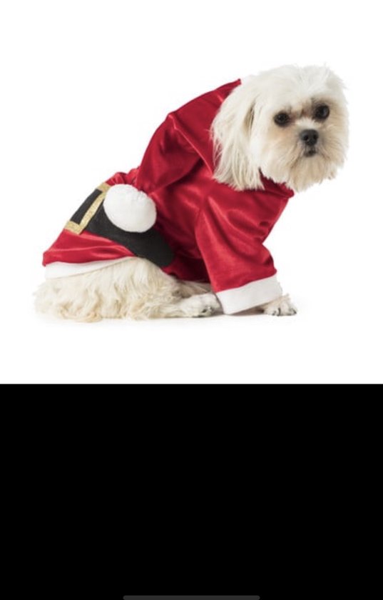 kersttrui voor dieren | Kerstman pak voor kleine honden | kerst outfit hond  |... | bol.com