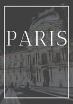 Paris: A decorative book for coffee tables, end tables, bookshelves and interior design styling Stack city books to add decor to any room. Faded skyline effect cover