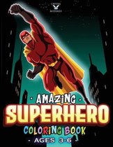 Amazing Superhero Coloring Book