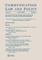 New York Times Co. V. Sullivan Forty Years Later: Retrospective, Perspective, Prospective: A Special Issue of Communication Law and Policy