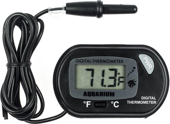 Super aqua Aquarium thermometer - Koelkast thermometer - Digitale LCD - Diepvries - Vriezer, Auto