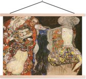 Affiche scolaire - Peinture de la mariée - Gustav Klimt - 40x30 cm - Lattes vierges