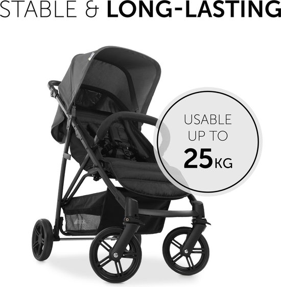 Hauck Rapid 4 - Buggy - licht - mobiele stadsbuggy - Grey — afbeelding 3