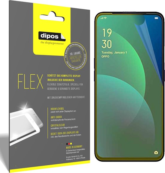 Dipos 2x Pellicola Protettiva In Vetro Flessibile 9H Per Xiaomi Mi 9 SE, Anti-Urto, Made In Germany, Garanzia 10 Anni