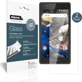 dipos I 2x Pantserfolie helder geschikt voor Fairphone 2 Beschermfolie 9H screen-protector