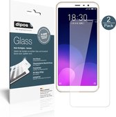 dipos I 2x Pantserfolie helder compatibel met Meizu M6T Beschermfolie 9H screen-protector