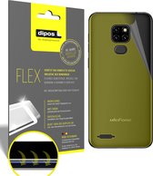 dipos I 3x Beschermfolie 100% compatibel met Ulefone Note 7P Rückseite Folie I 3D Full Cover screen-protector