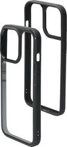 Mobiparts Rugged Doorzichtig Transparant Case Apple iPhone 13 Pro Zwart hoesje