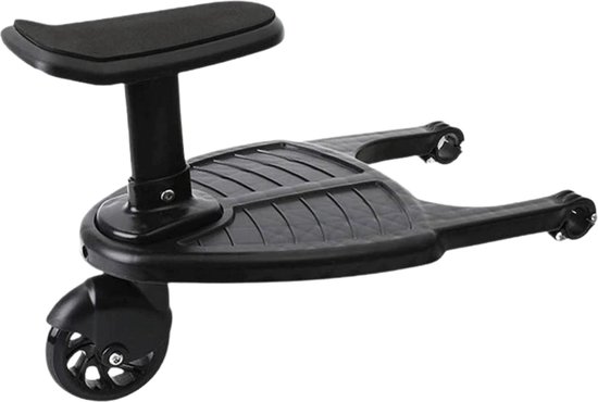 Afneembaar Zitje Buggy Buggy-board Met Afneembaar Zitje - Universeel Kinderwagen Plank Voor Kinderen 2-6 Jaar, Compatibel Met 99% Van De Wagens Compatibel Meeste Kinderwagens