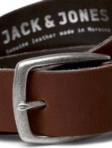 JACK&JONES JACMICHIGAN LTN LEATHER BELT Heren Riem - Maat 90