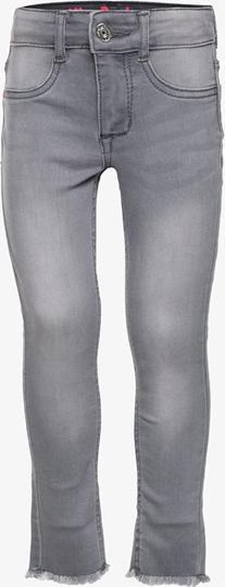 TwoDay meisjes skinny jeans - Grijs - Maat 104 | bol.com
