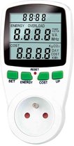 A&K Elektriciteitsmeter – Energieverbruiksmeter – Verbruiksmeter – KWH meter – Digitale energiekostenmeter – Voltagemeter