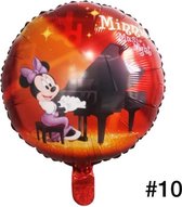 Disney Mickey of Minnie Mouse Folieballon dubbelzijdig/Verjaardag/Feest/Folieballon(10)