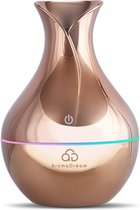 Bol.com Aroma Dream Diffuser Luchtbevochtiger Goud tot 6 uur Spray incl. E-book Aromatherapie - Humidifier geschikt voor Etheris... aanbieding