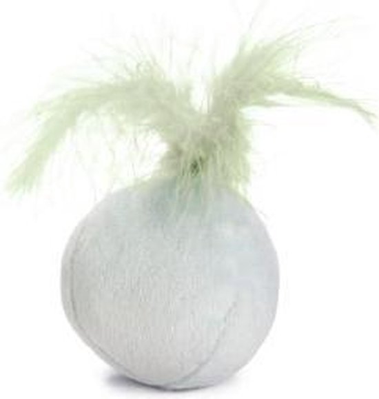 Beeztees - Kattenspeelgoed - Bal+Veer Rizo - Pluche - Mint