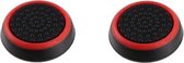 DrPhone Siliconen Thumbsticks – Controller – Extra Grip – Geschikt voor PS3/PS4/Xbox One – Rood/Zwart